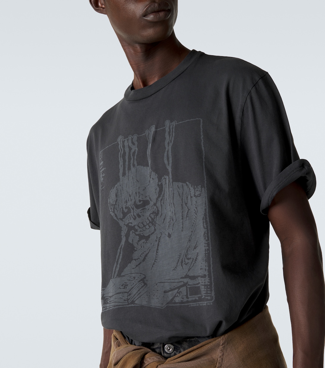 Box printed cotton jersey T-shirt | Our Legacy