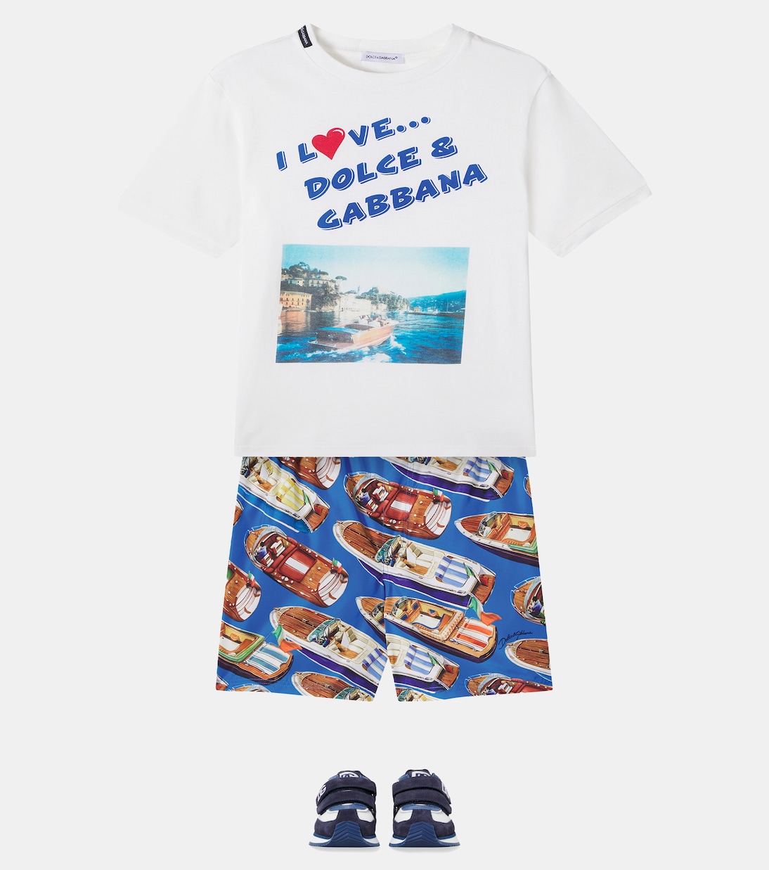 Costume da bagno con stampa | Dolce&Gabbana Kids