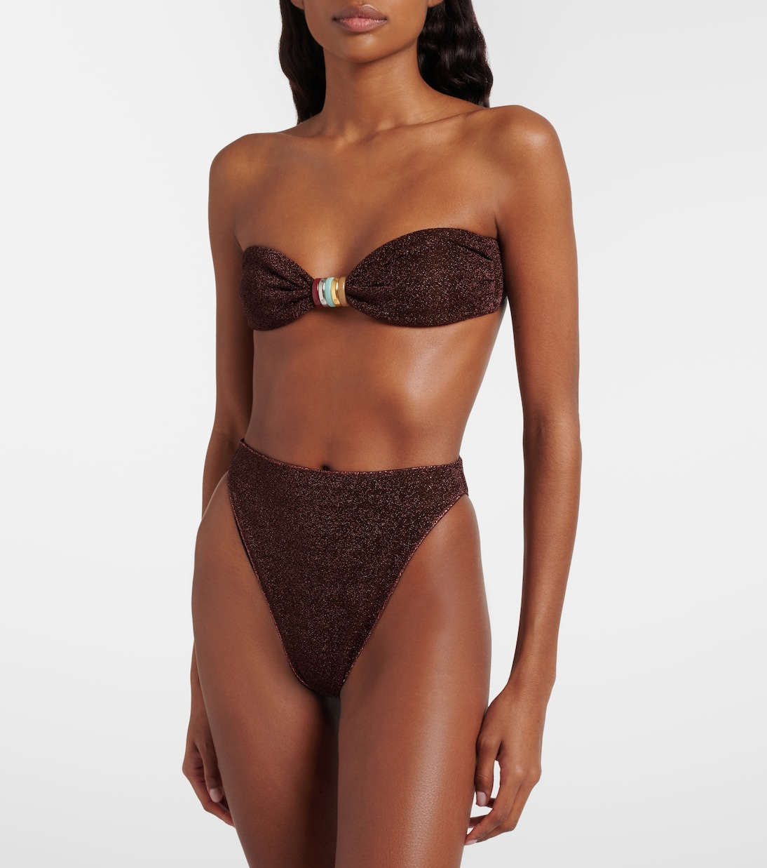 Lumière ring-detail bikini | Oséree