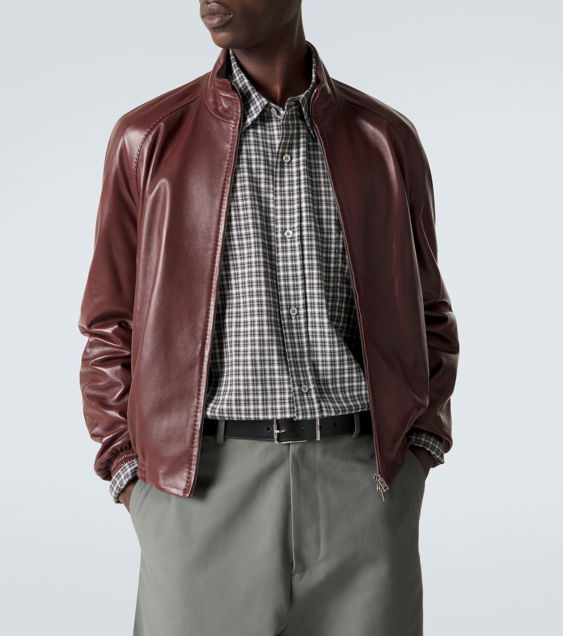 Leather jacket | Acne Studios