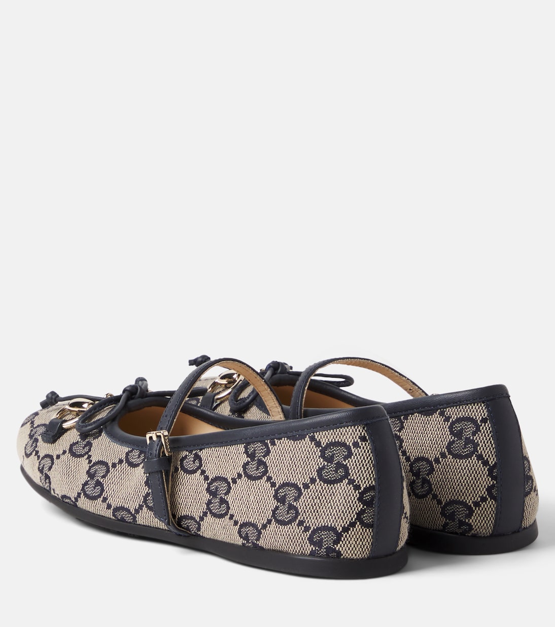 Ballerinas Horsebit GG aus Canvas | Gucci Kids