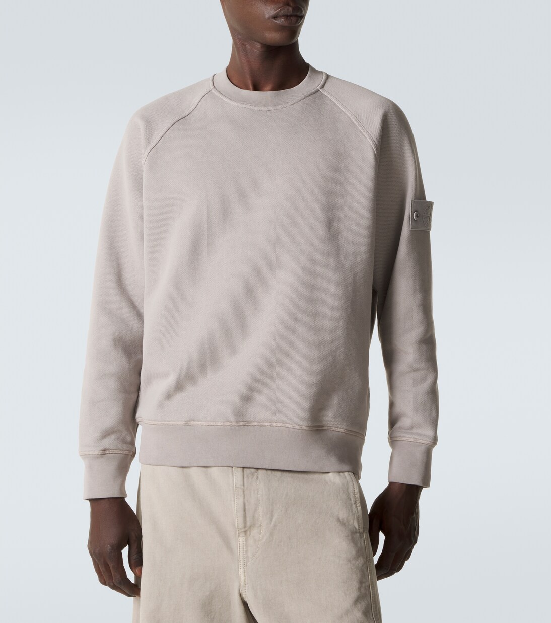 Compass cotton jersey sweatshirt | Stone Island