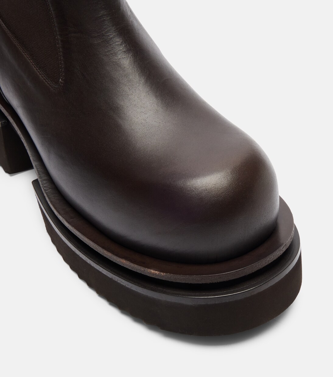 Chelsea Boots Beatle 60 aus Leder | Rick Owens
