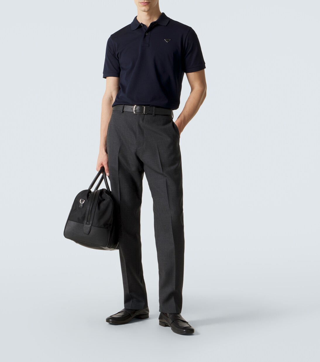 Polohemd aus Baumwoll-Piqué | Prada