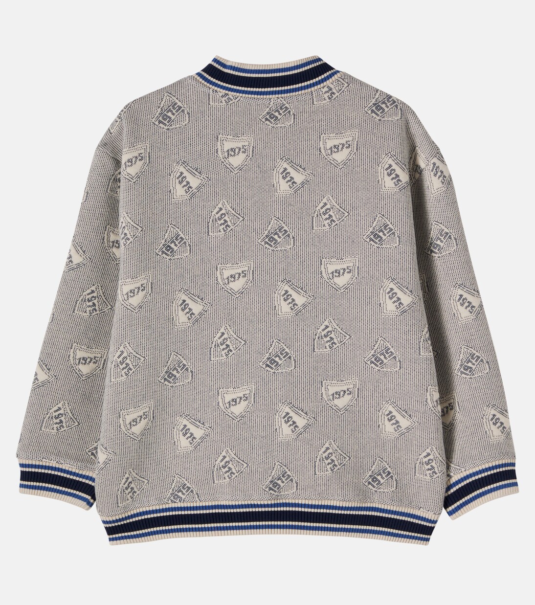 Lantern cotton-blend jacquard jacket | Bonpoint