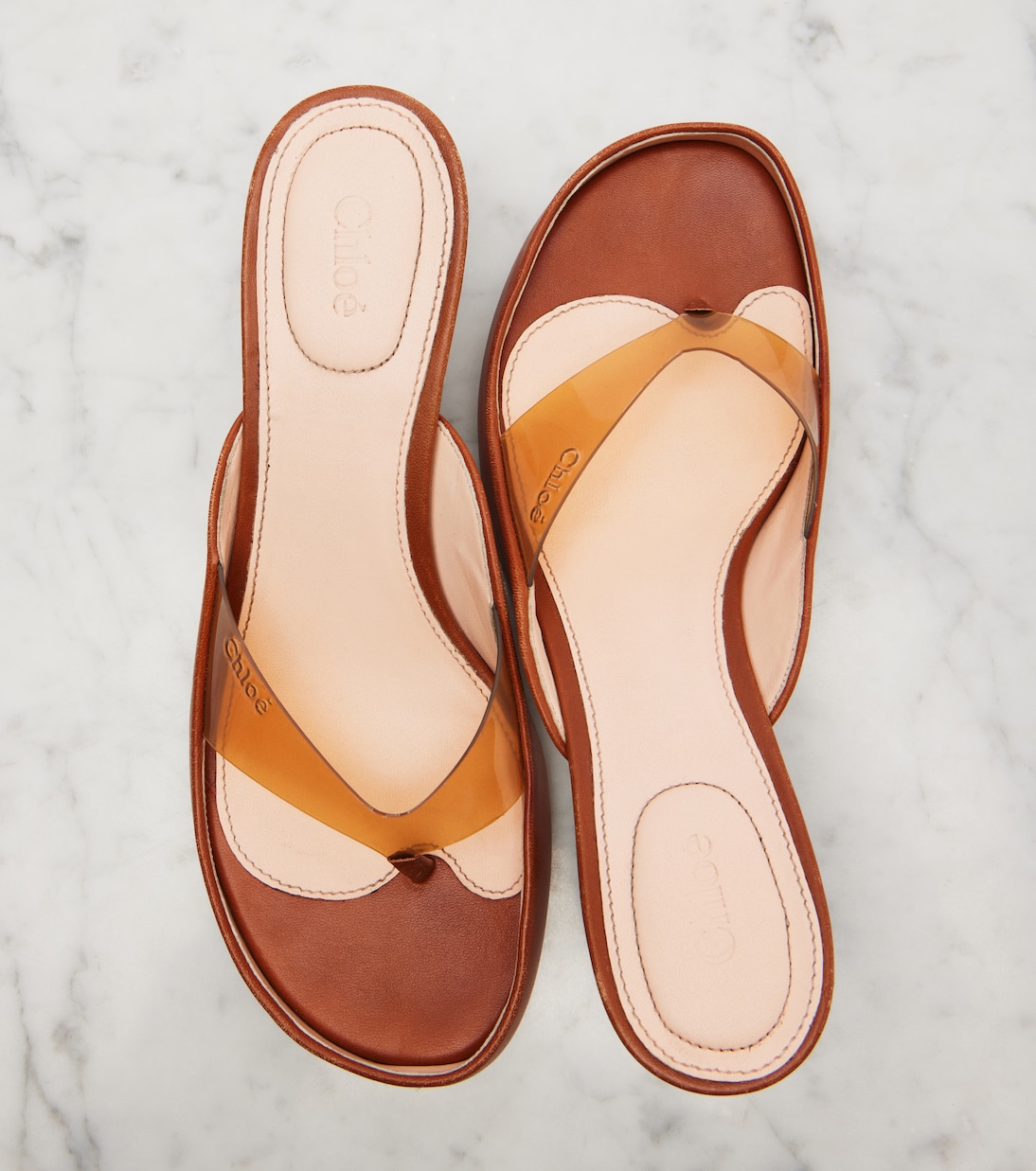 Sandalen Junie aus Leder | Chloé