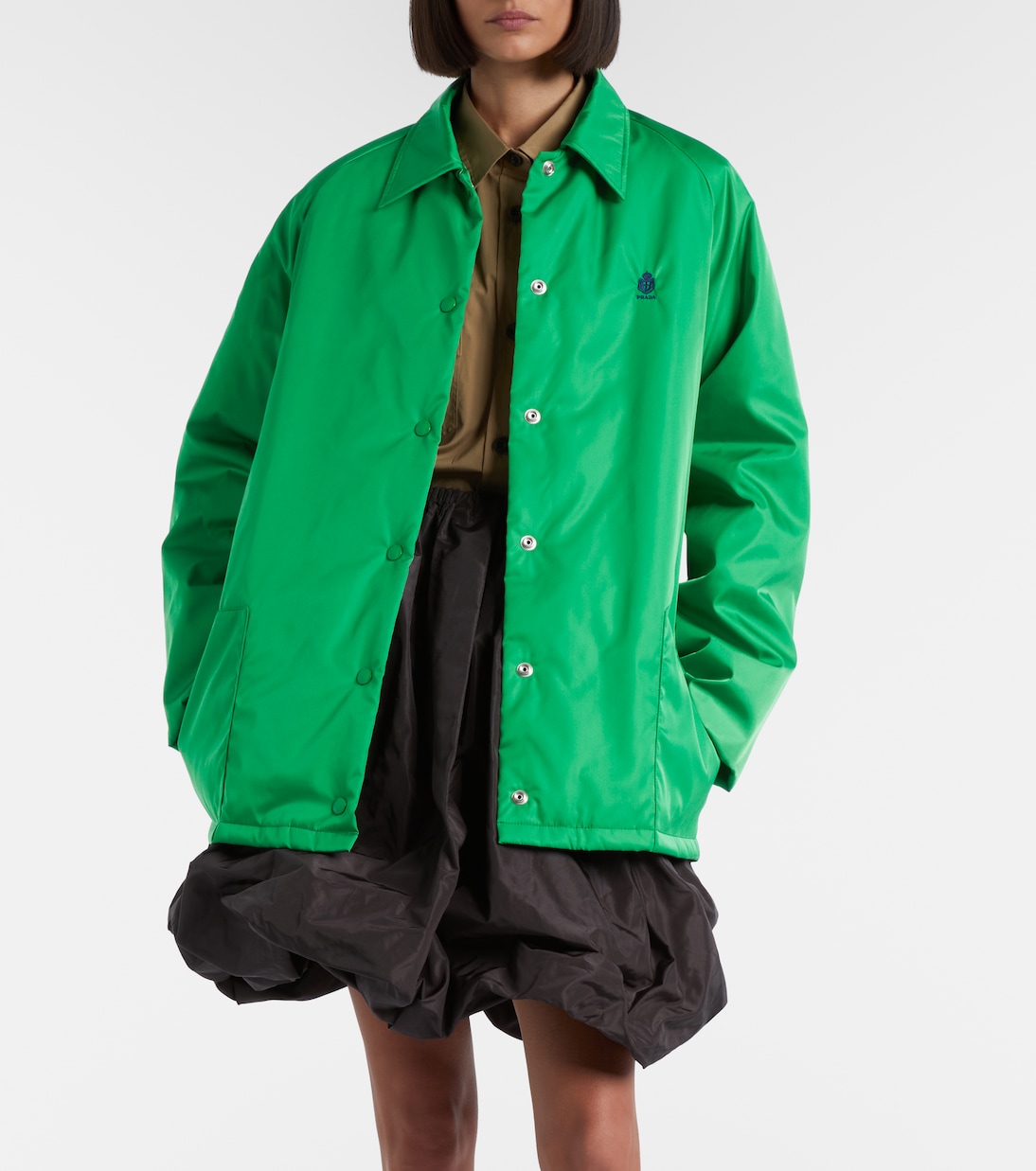 Re-Nylon oversized blouson jacket | Prada