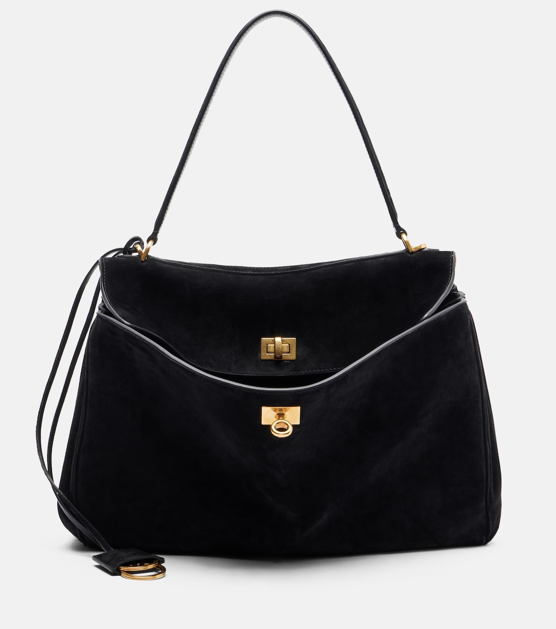 Bolso al hombro Rodeo Medium de ante | Balenciaga