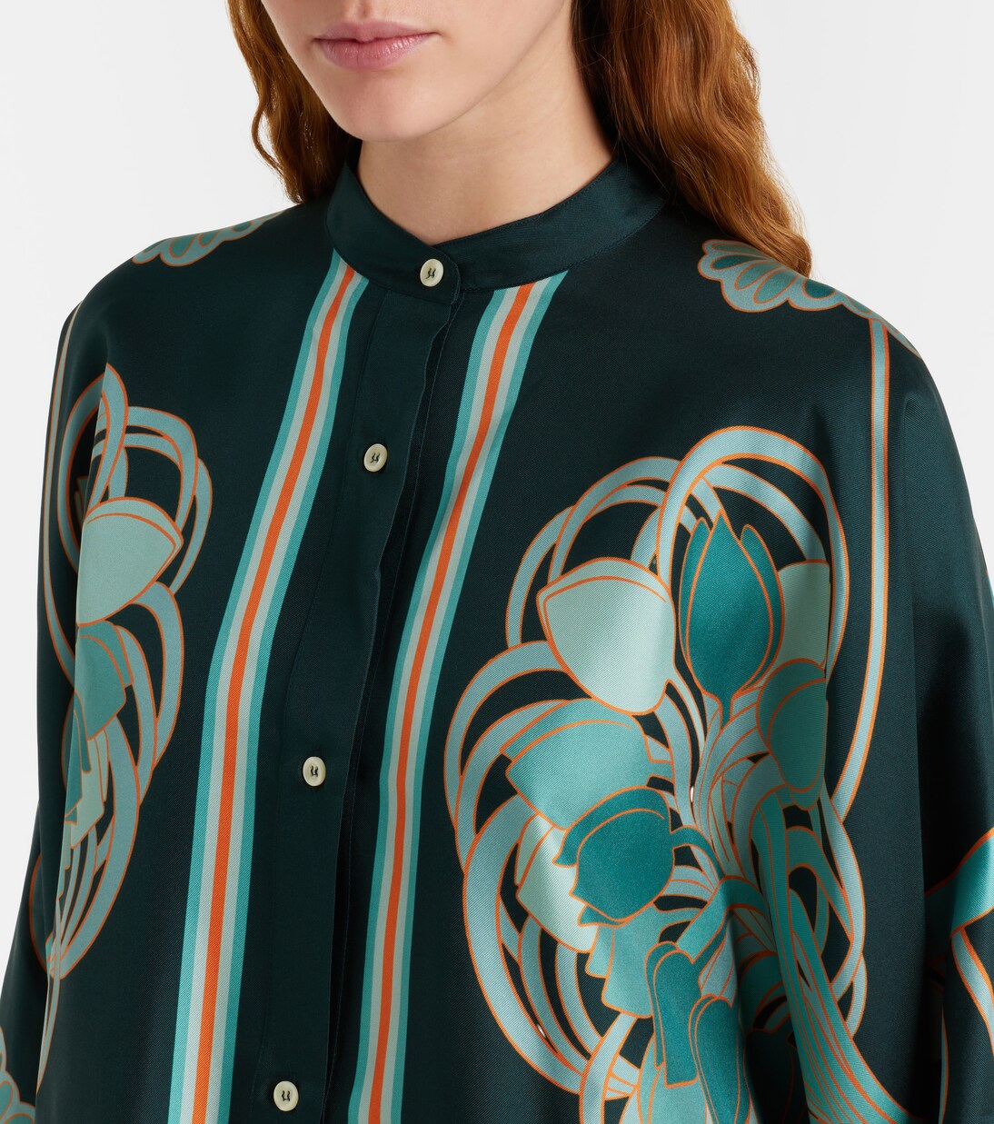 Chemise Foulard en sergé de soie | La DoubleJ