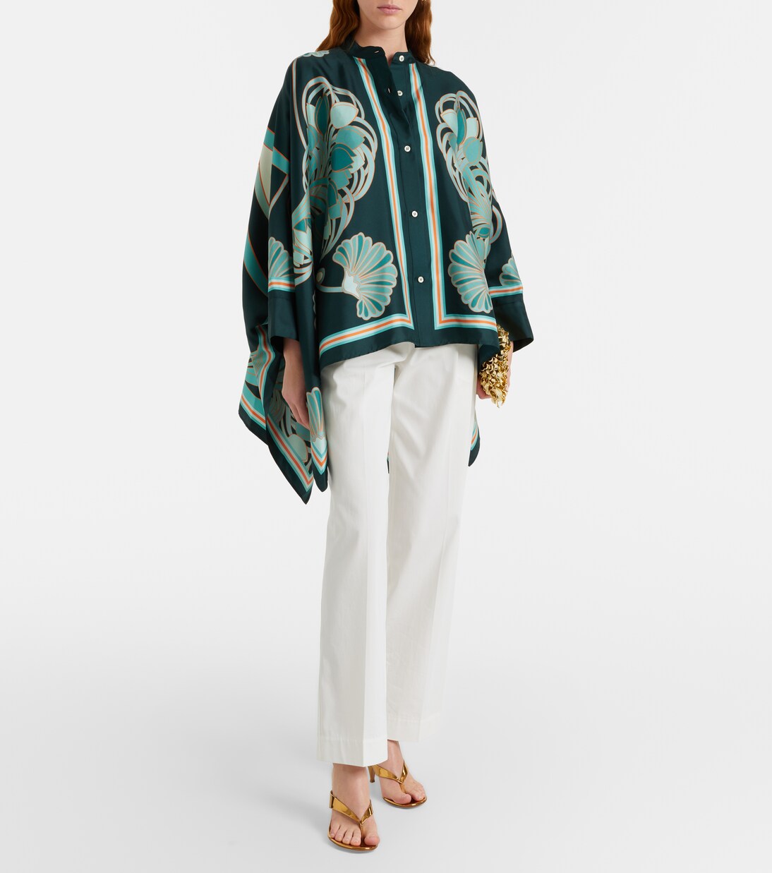 Chemise Foulard en sergé de soie | La DoubleJ