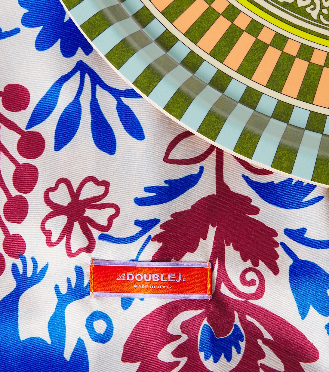 Nymph Bloom floral birch tray | La DoubleJ