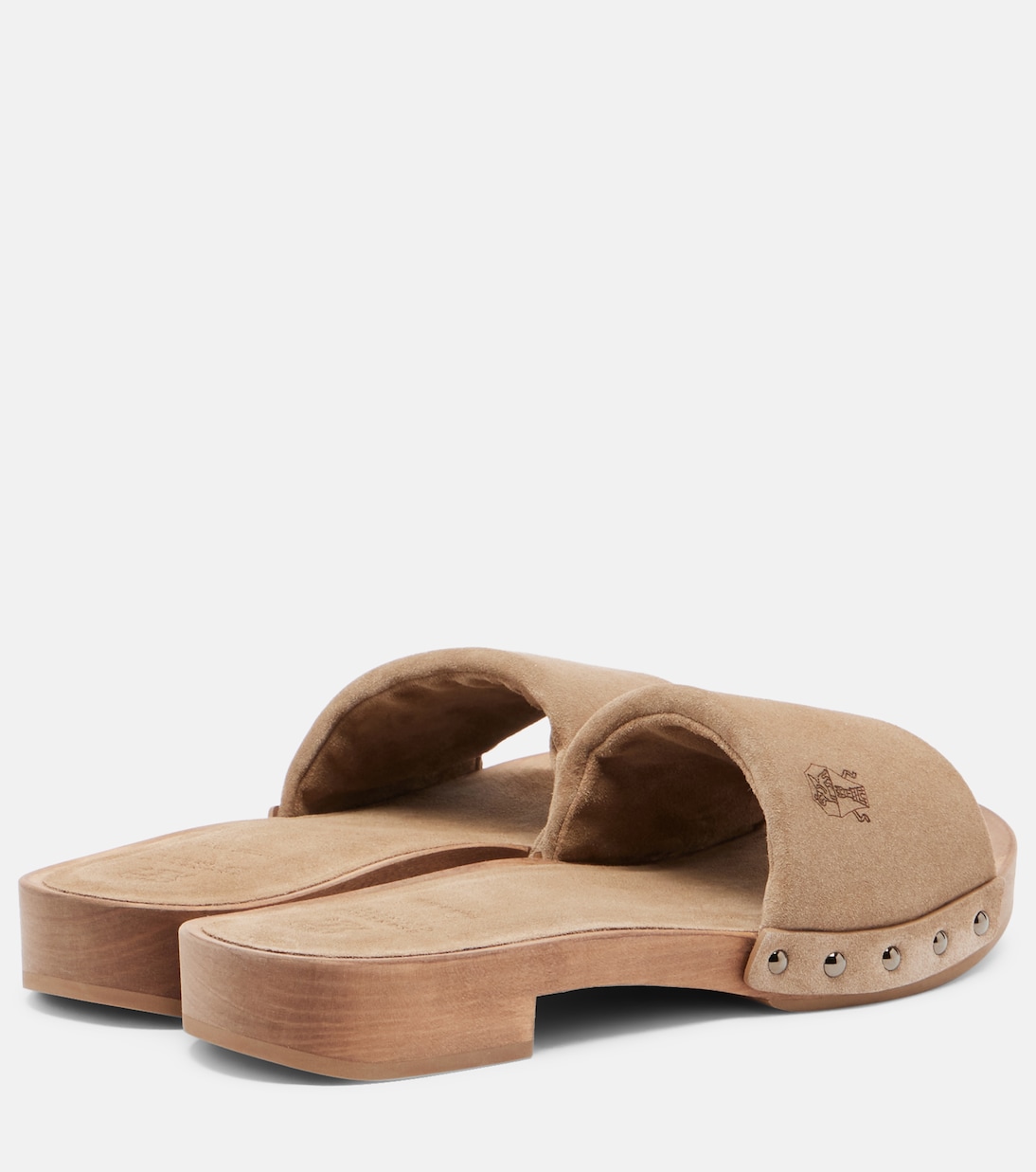 Suede clogs | Brunello Cucinelli