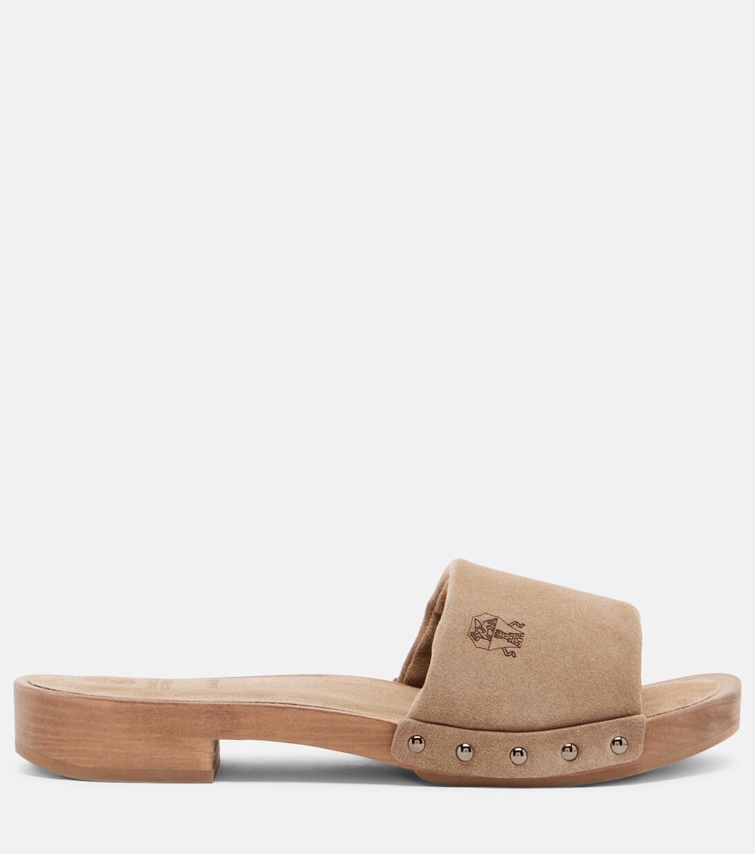 Suede clogs | Brunello Cucinelli