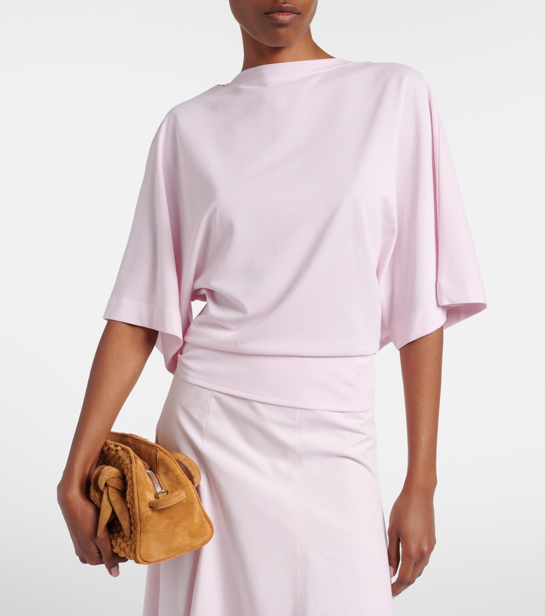 Moisson大廓形露背针织T恤 | Jacquemus