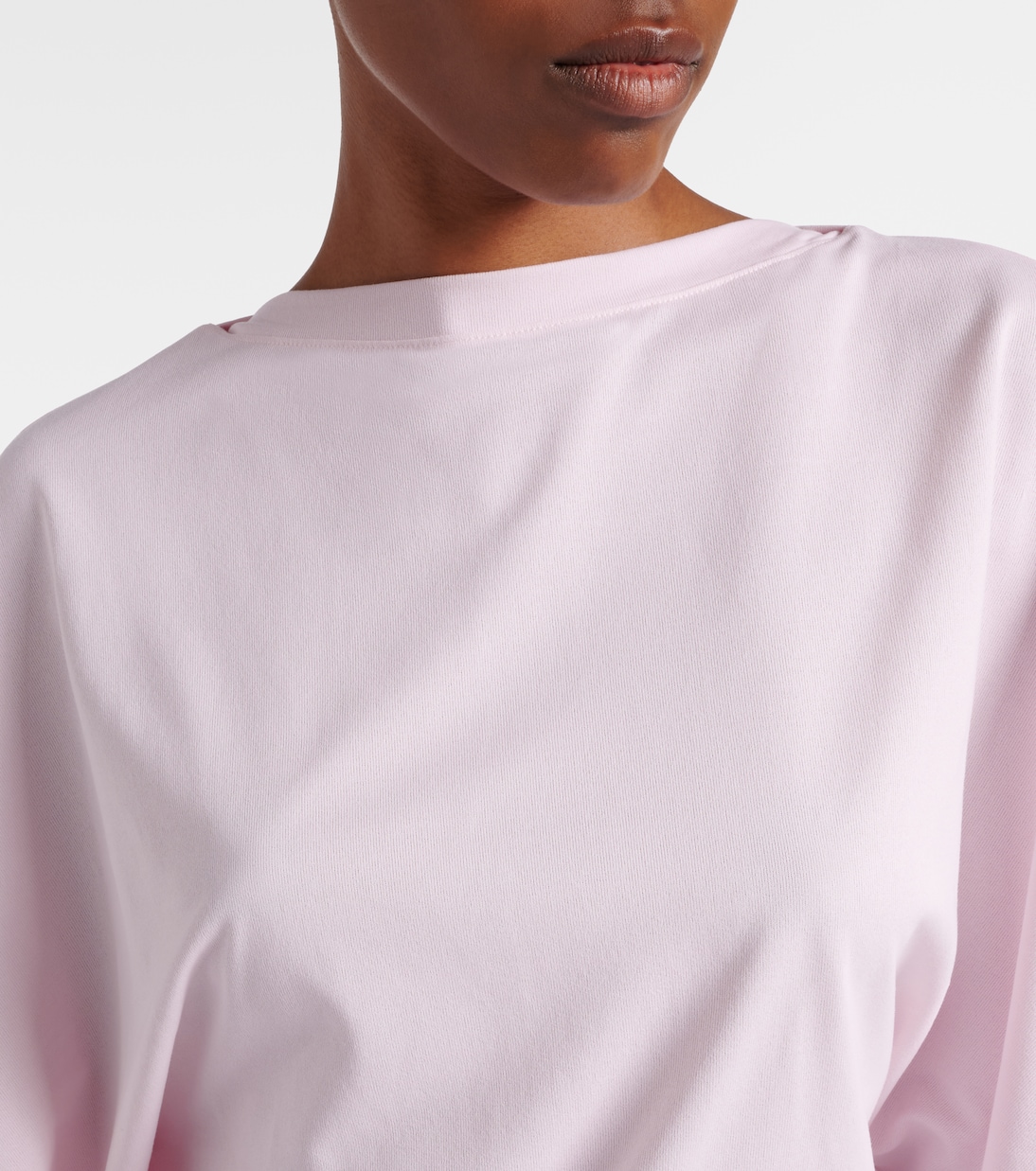 Moisson大廓形露背针织T恤 | Jacquemus