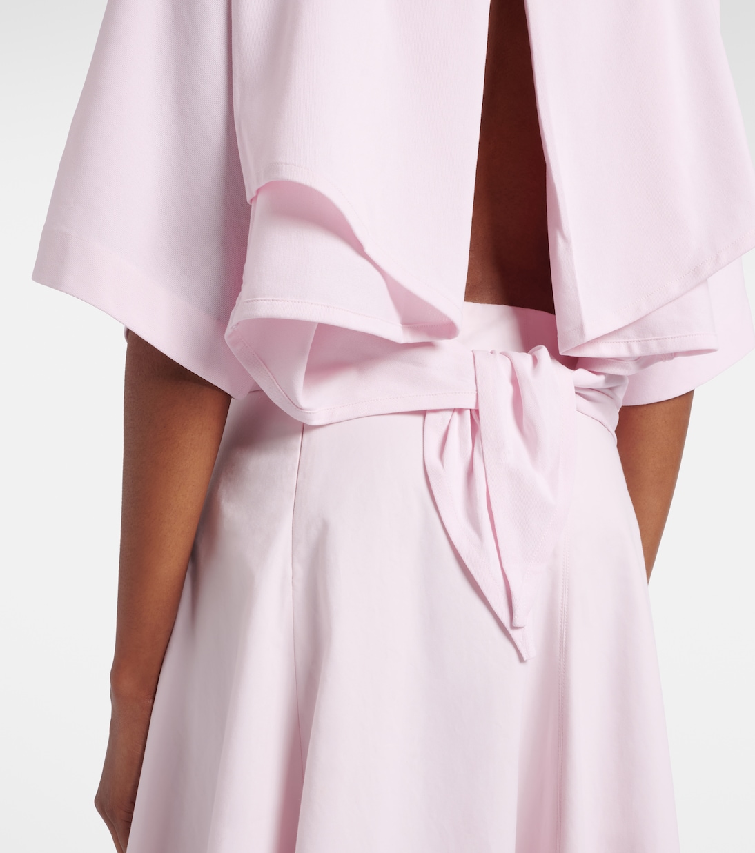 Moisson大廓形露背针织T恤 | Jacquemus