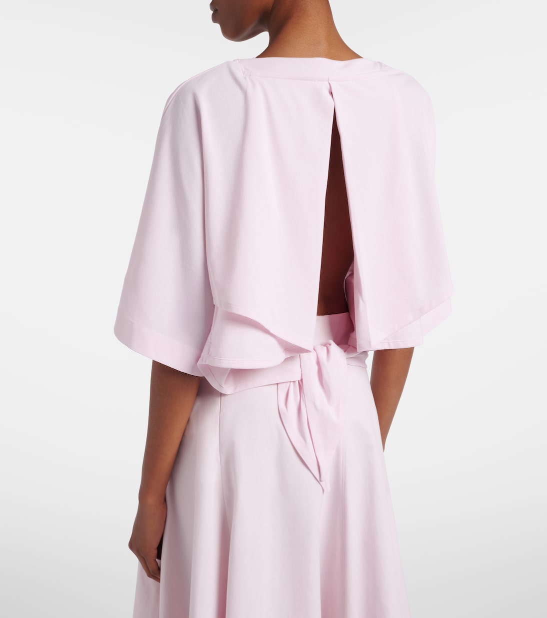 Moisson大廓形露背针织T恤 | Jacquemus