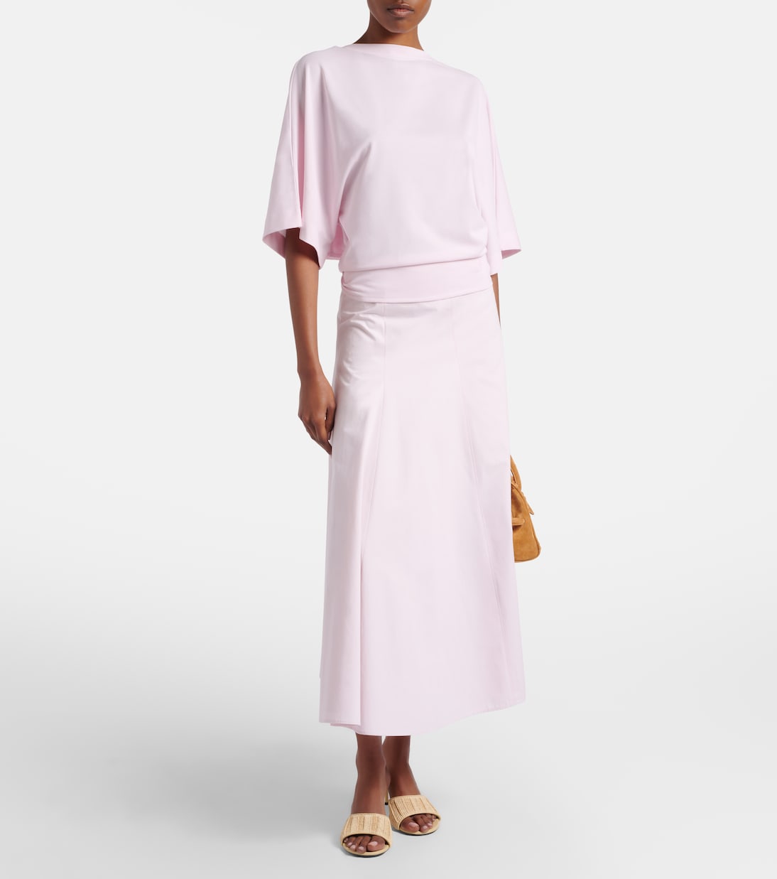 Moisson大廓形露背针织T恤 | Jacquemus