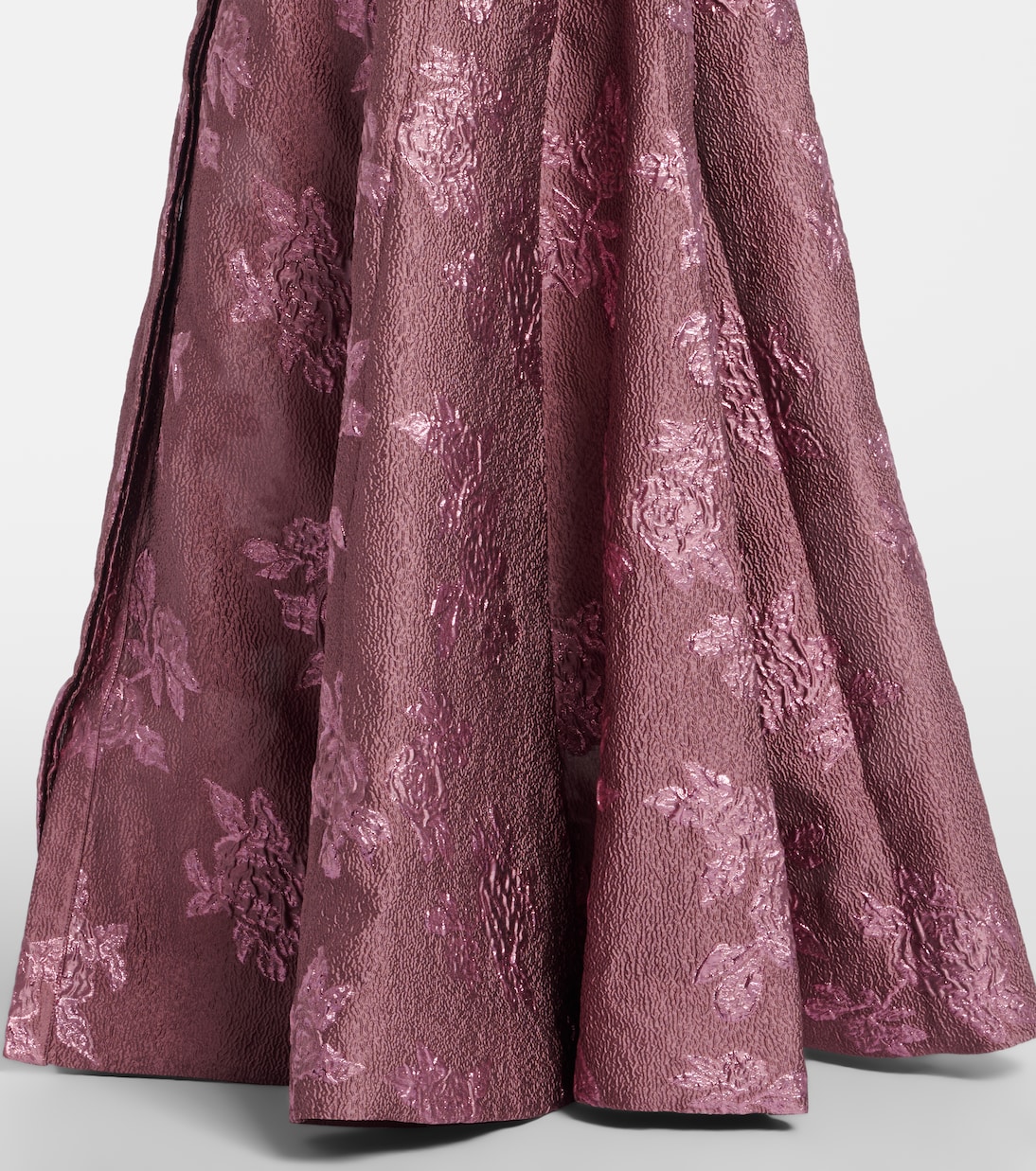 Annette Button belted brocade gown | Rebecca Vallance