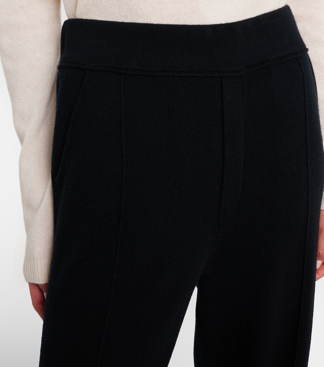 Wool and cashmere wide-leg pants | Jardin des Orangers