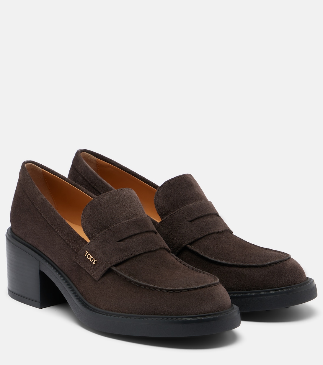 Loafer-Pumps aus Veloursleder | Tod's