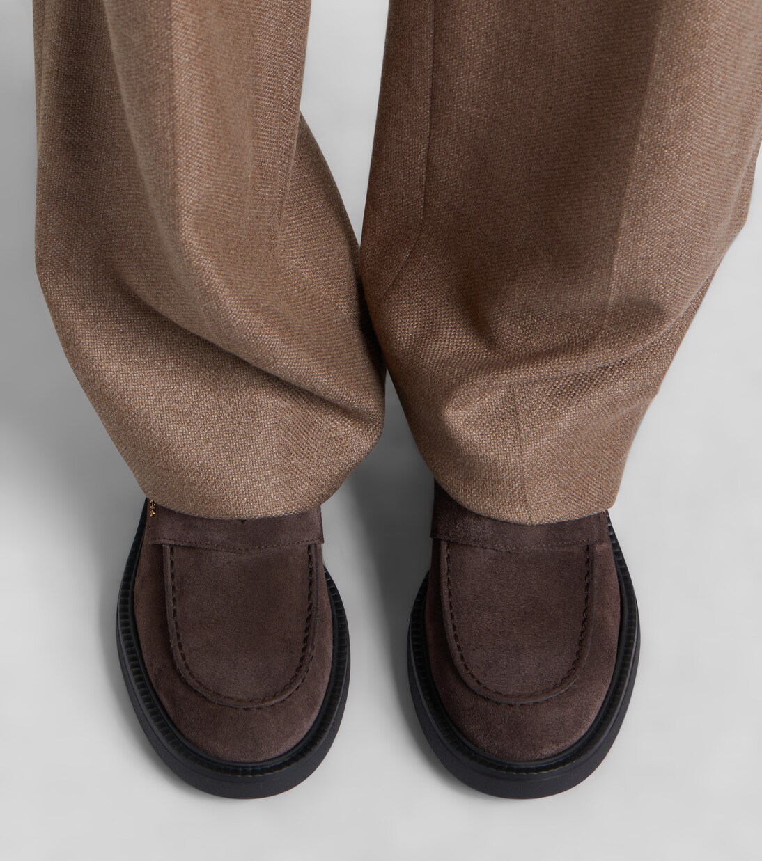 Loafer-Pumps aus Veloursleder | Tod's