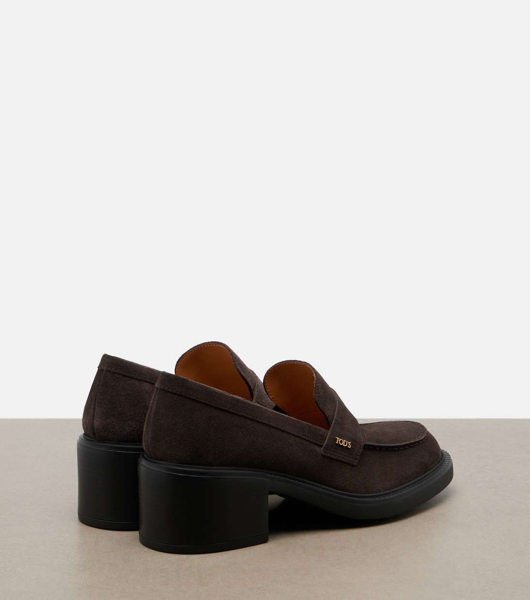 Loafer-Pumps aus Veloursleder | Tod's