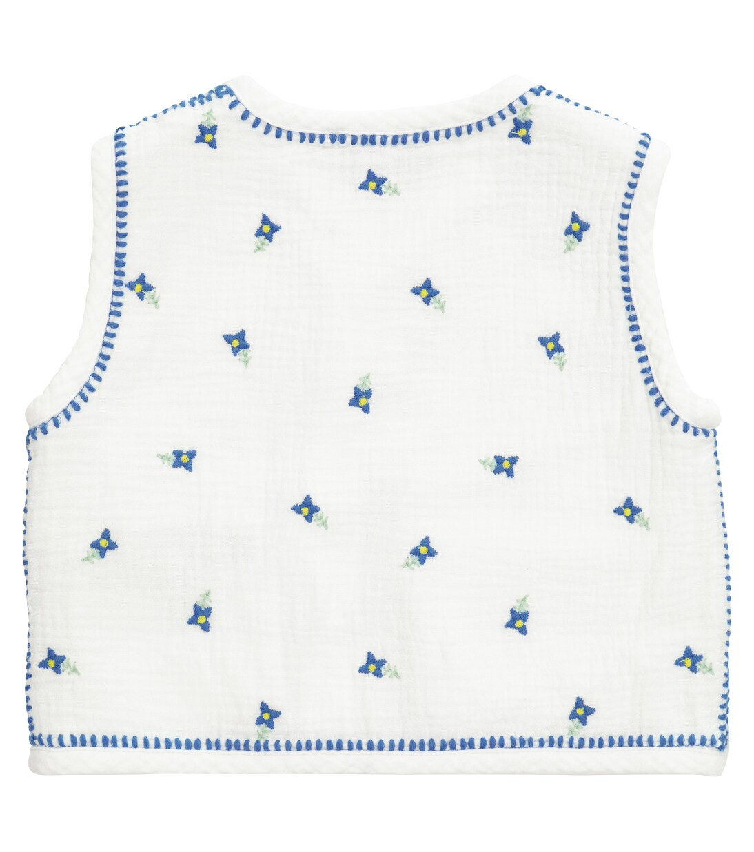 Gilet en coton à fleurs | Stella McCartney Kids