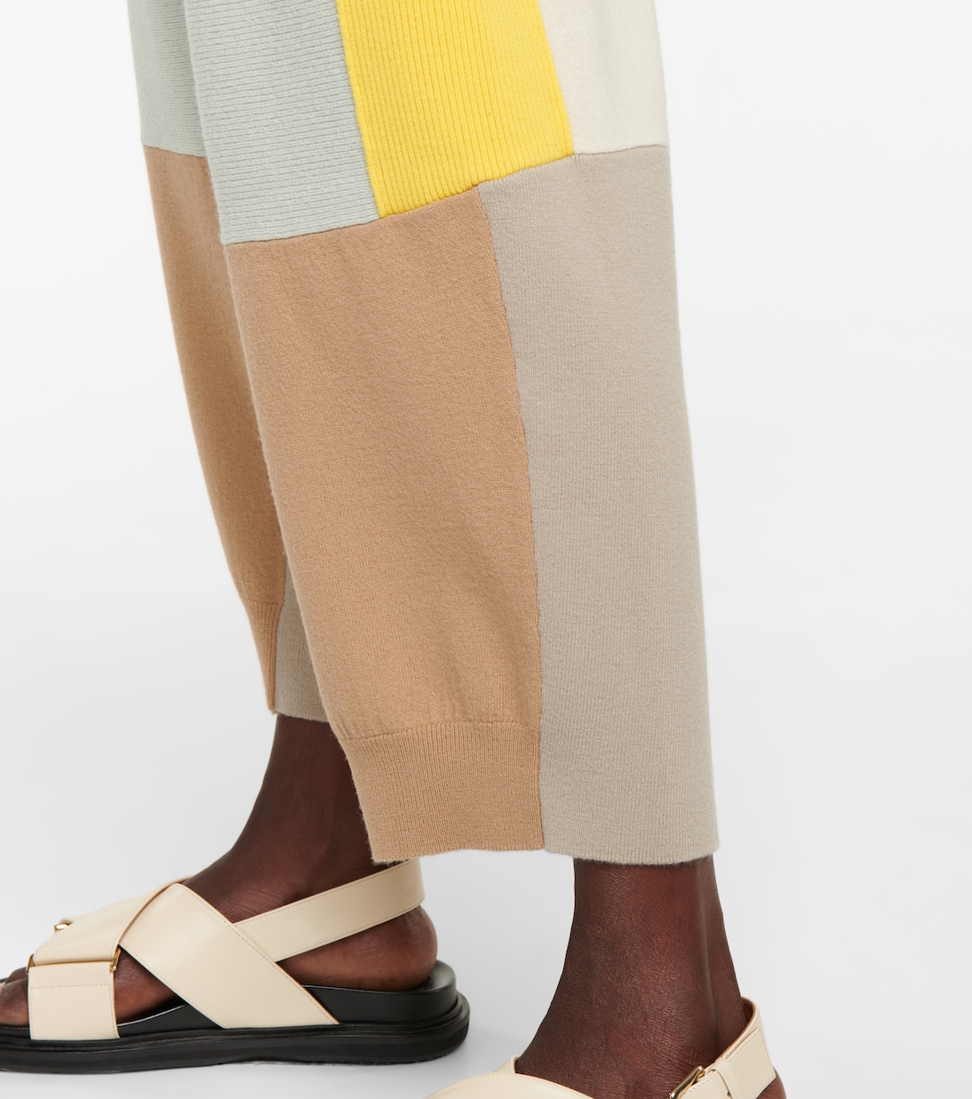 Hose aus Wollstrick | Stella McCartney