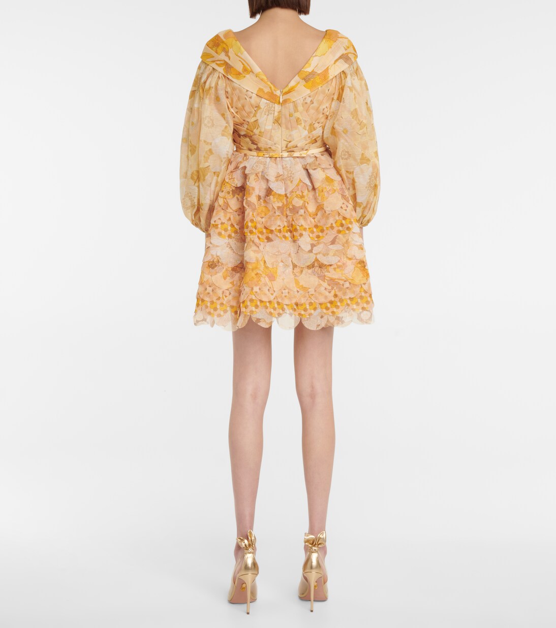 Robe Tempo en lin et soie | Zimmermann