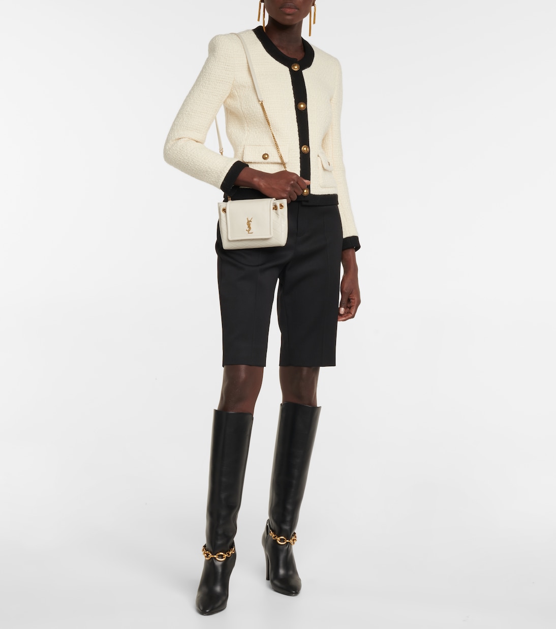 Schultertasche Mini Nolita aus Leder | Saint Laurent