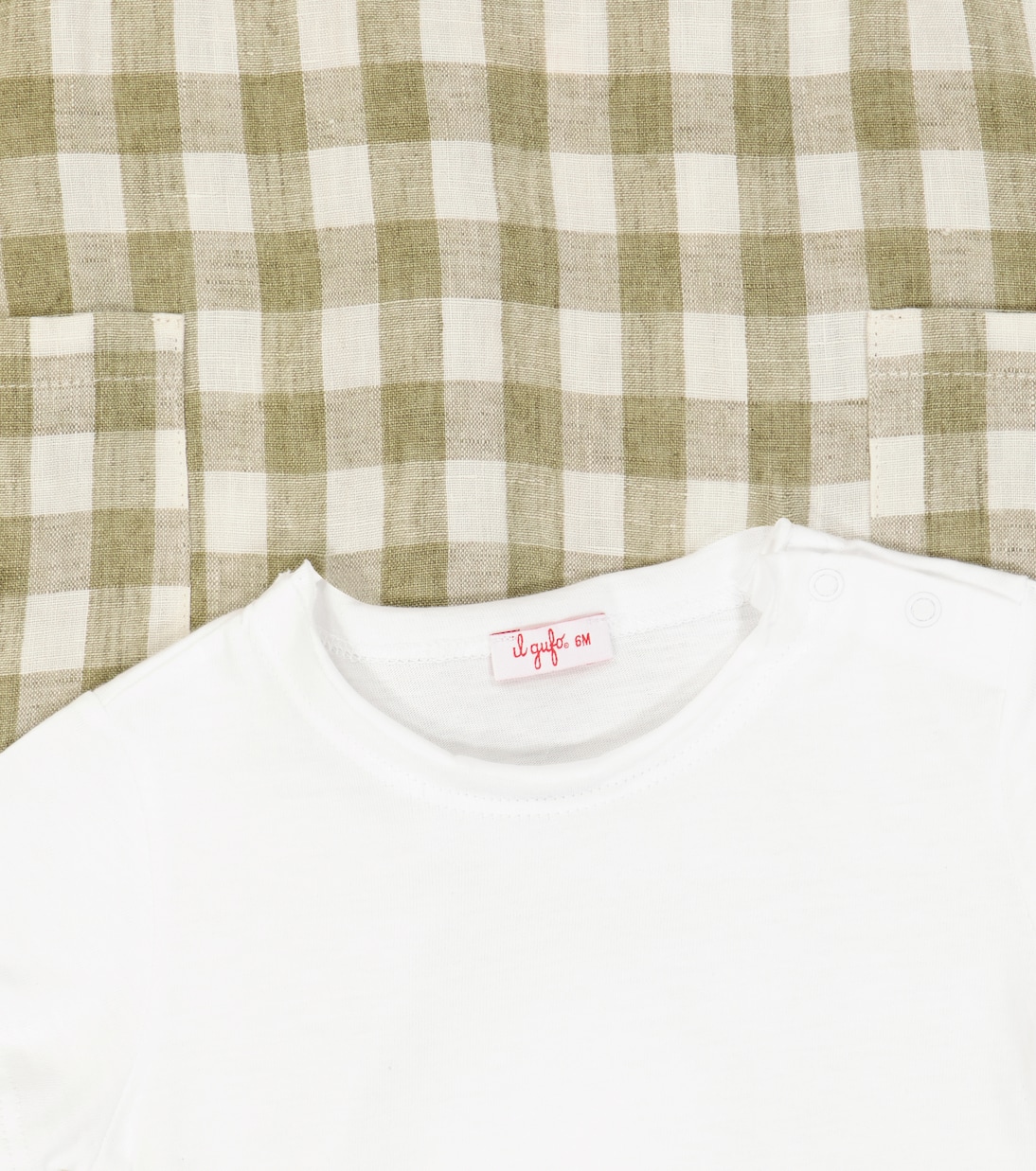 Bebé - set de peto y camiseta | Il Gufo