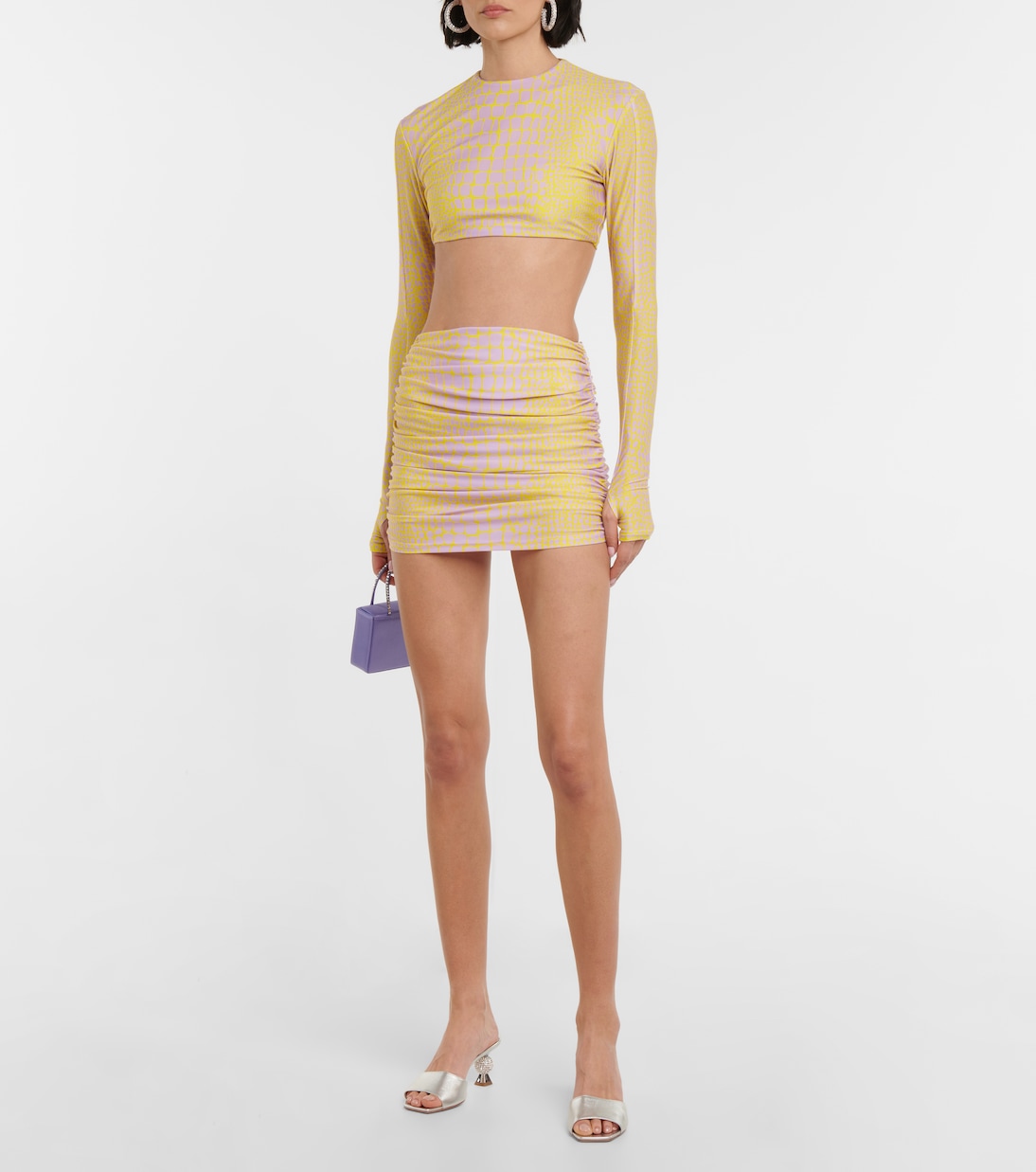 Bedruckter Minirock Logan | Alex Perry