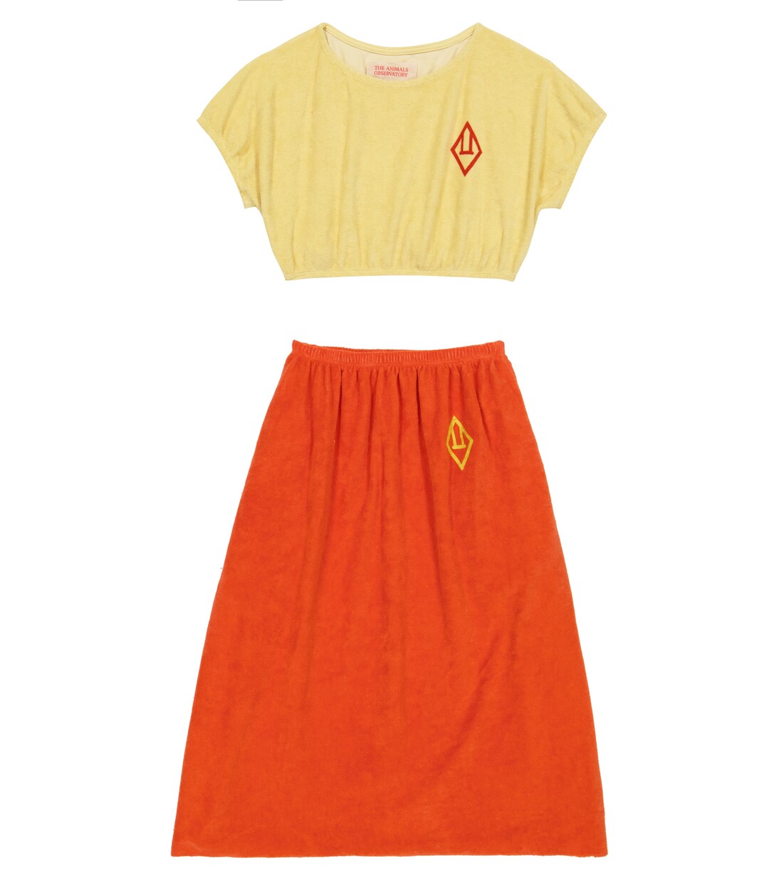Ensemble t-shirt et jupe Horsefly en coton mélangé | The Animals Observatory