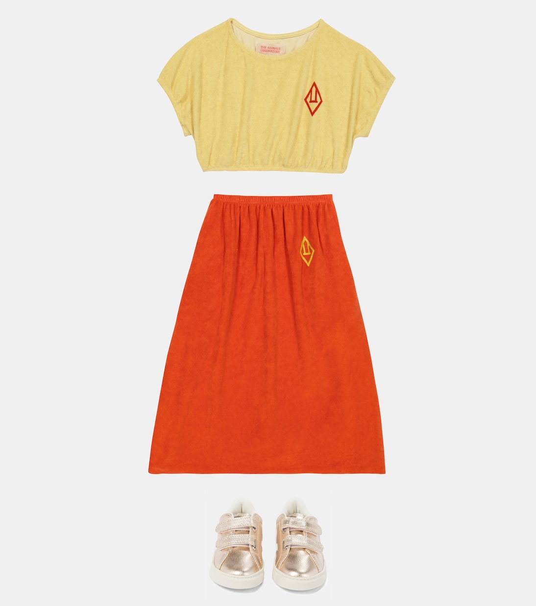 Ensemble t-shirt et jupe Horsefly en coton mélangé | The Animals Observatory