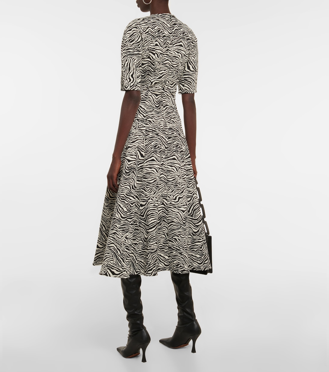 Robe midi en jacquard | Proenza Schouler