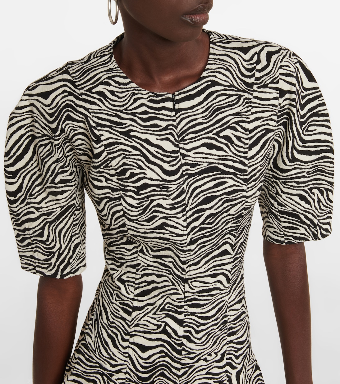 Robe midi en jacquard | Proenza Schouler