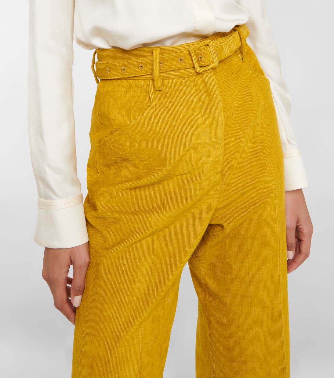 Weite High-Rise-Hose Norman | Gabriela Hearst