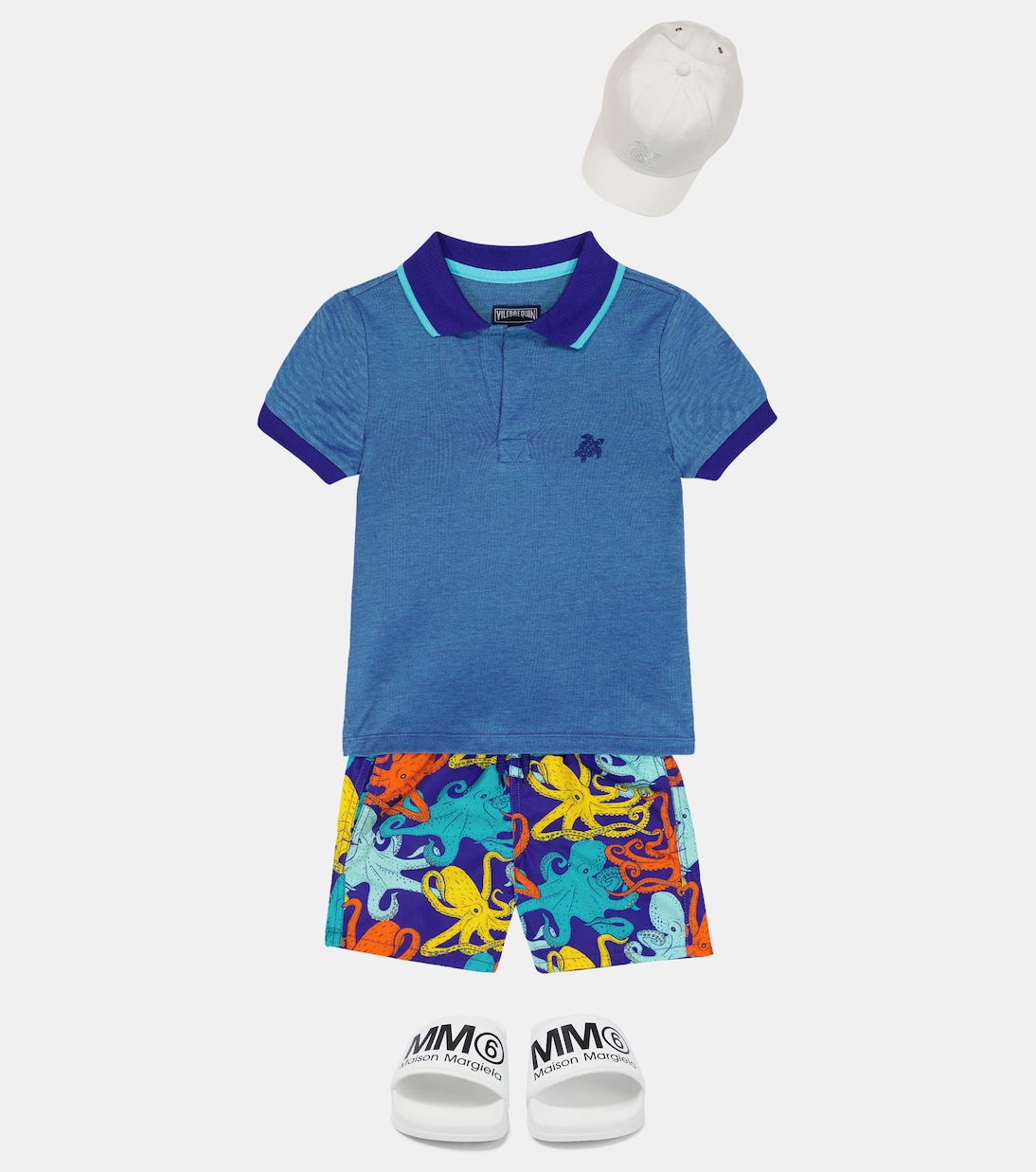 Bedruckte Badehose Jim | Vilebrequin Kids