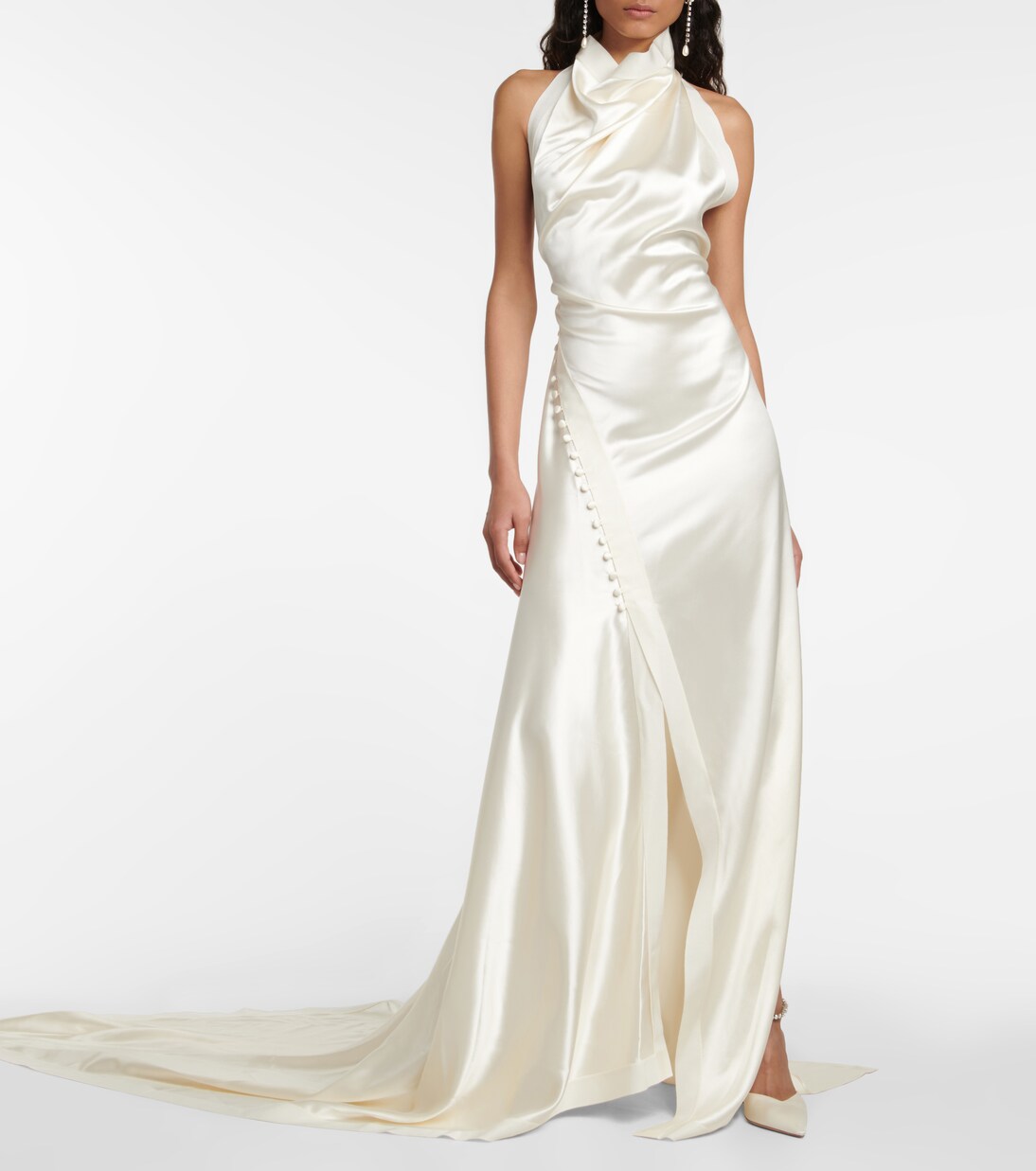 Bridal Sasha silk gown | Danielle Frankel