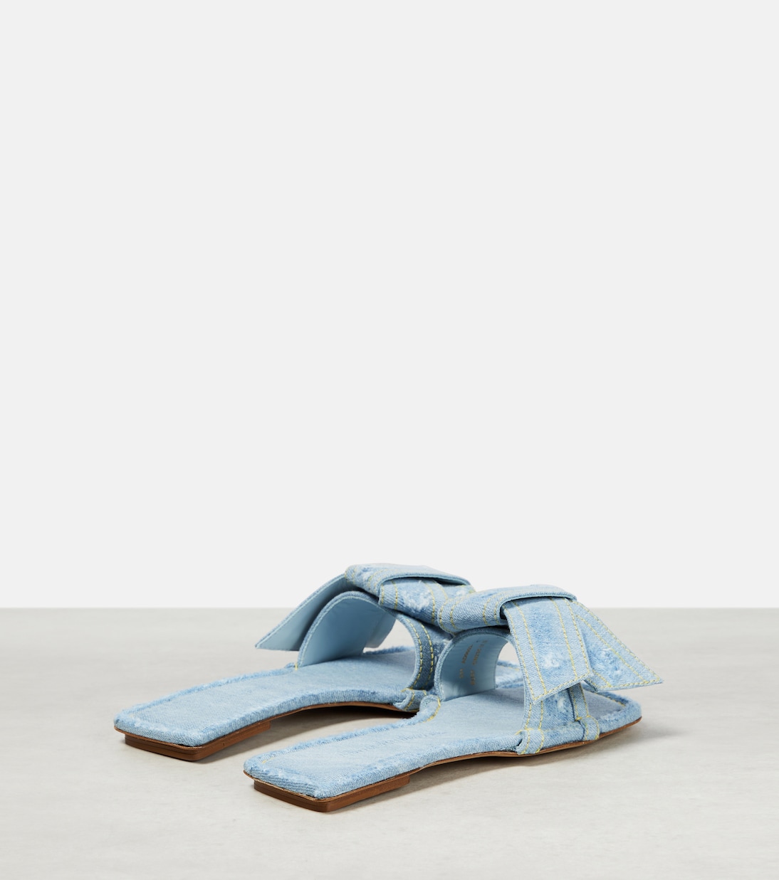 Pantoletten Musubi aus Denim | Acne Studios