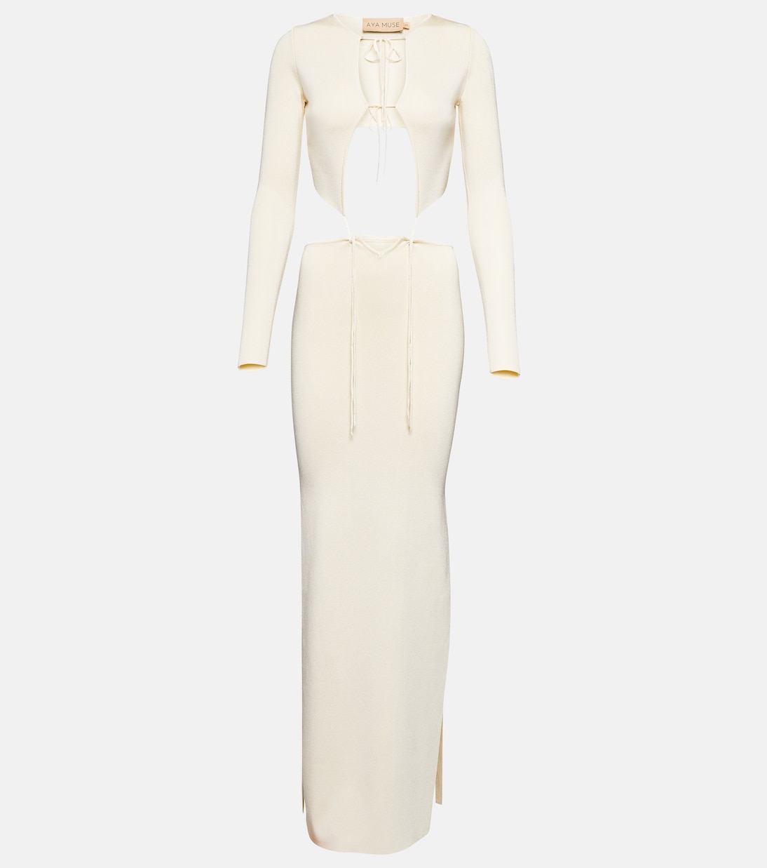 Maxikleid aus Rippstrick | Aya Muse