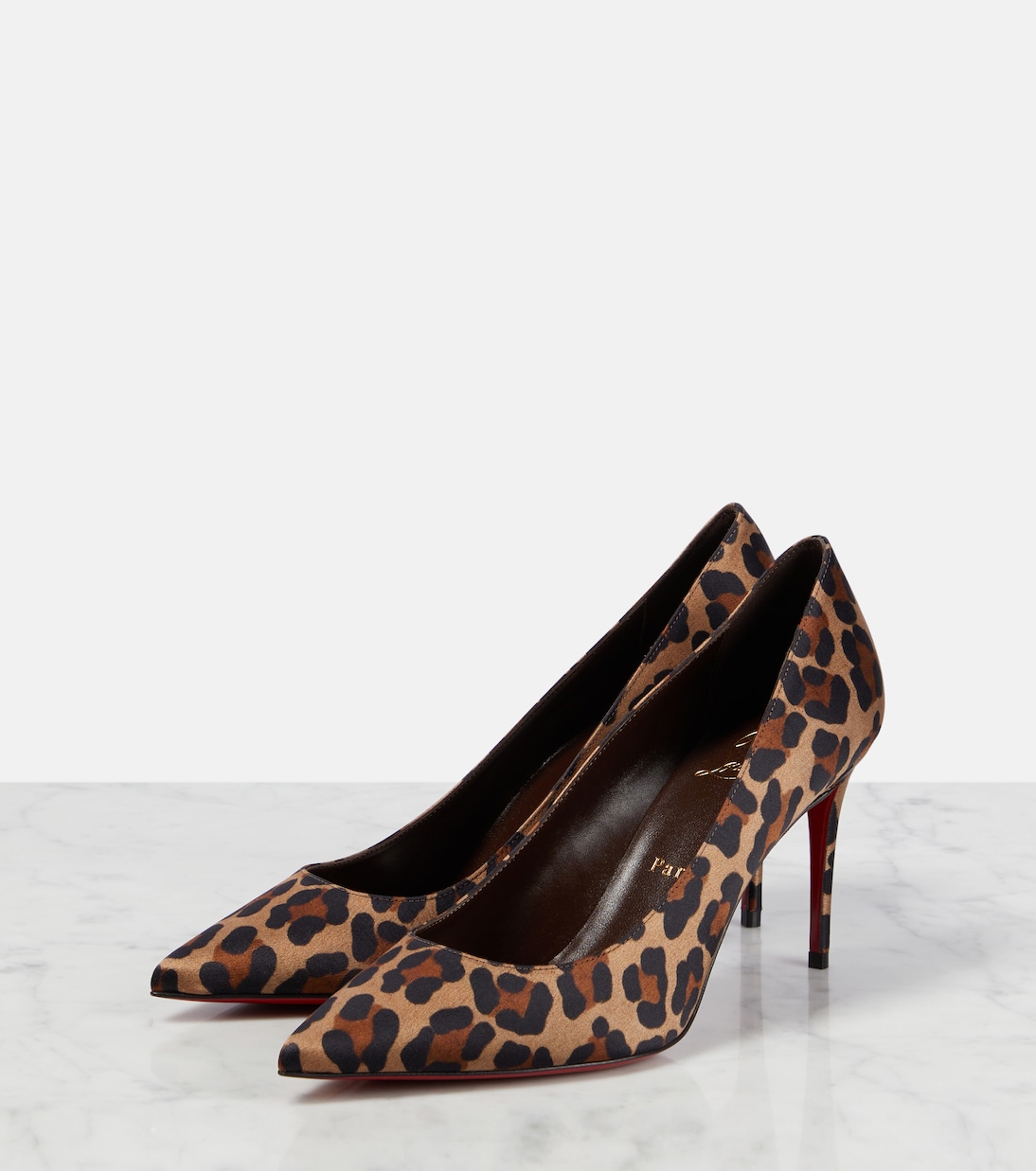Bedruckte Pumps Kate 85 aus Satin | Christian Louboutin