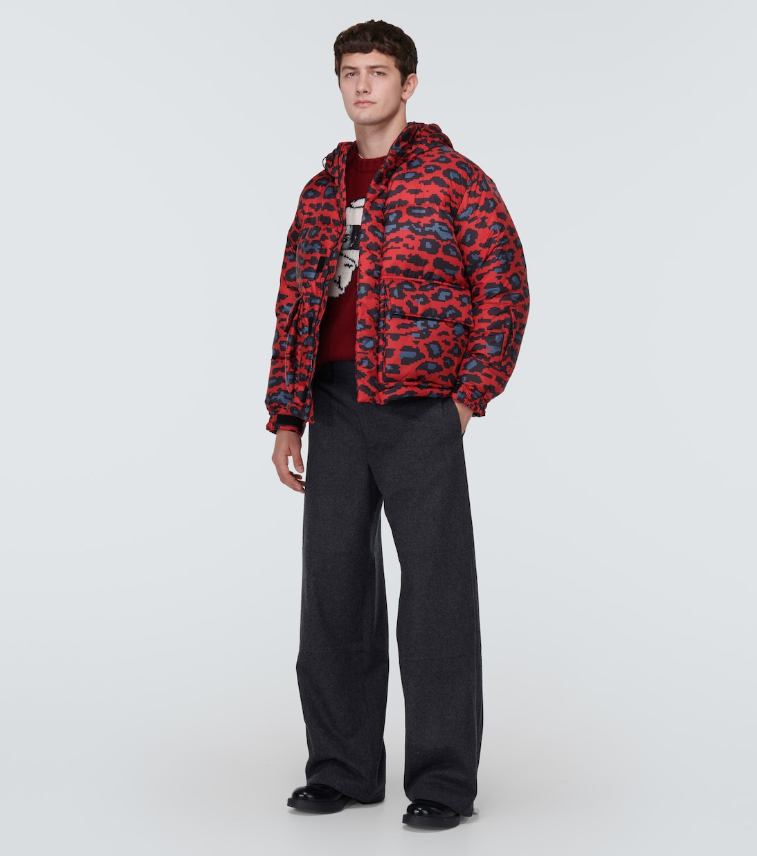 Bedruckte Daunenjacke | Undercover