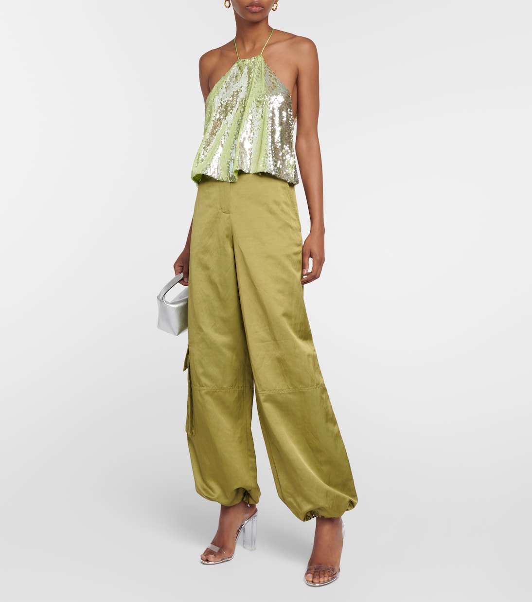 Slingback-Sandalen So Nude 105 | Aquazzura