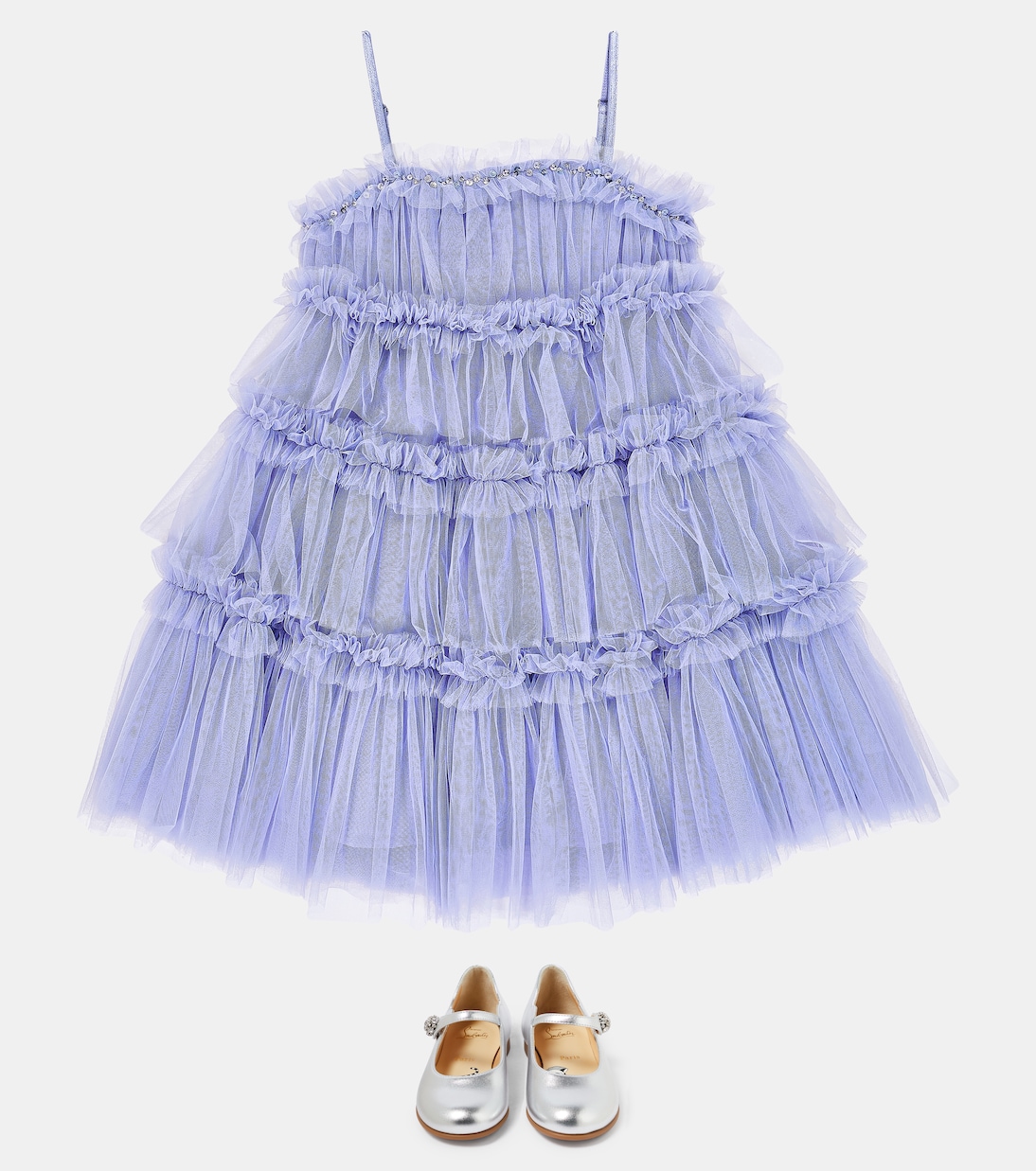 Embellished tiered tulle dress | Tutu Du Monde
