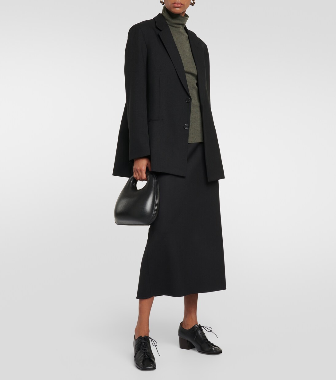 Escarpins Souris Derby en cuir | Lemaire