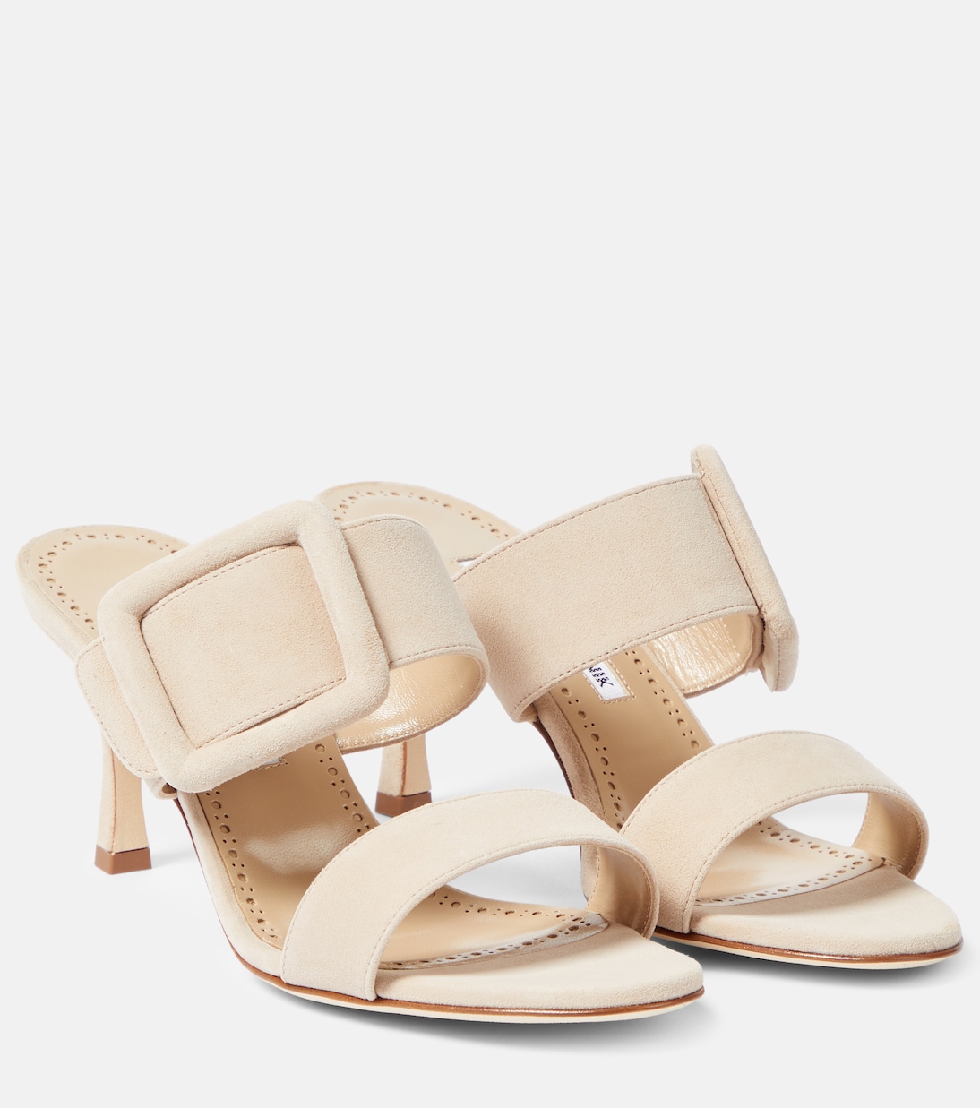 Gable suede sandals | Manolo Blahnik