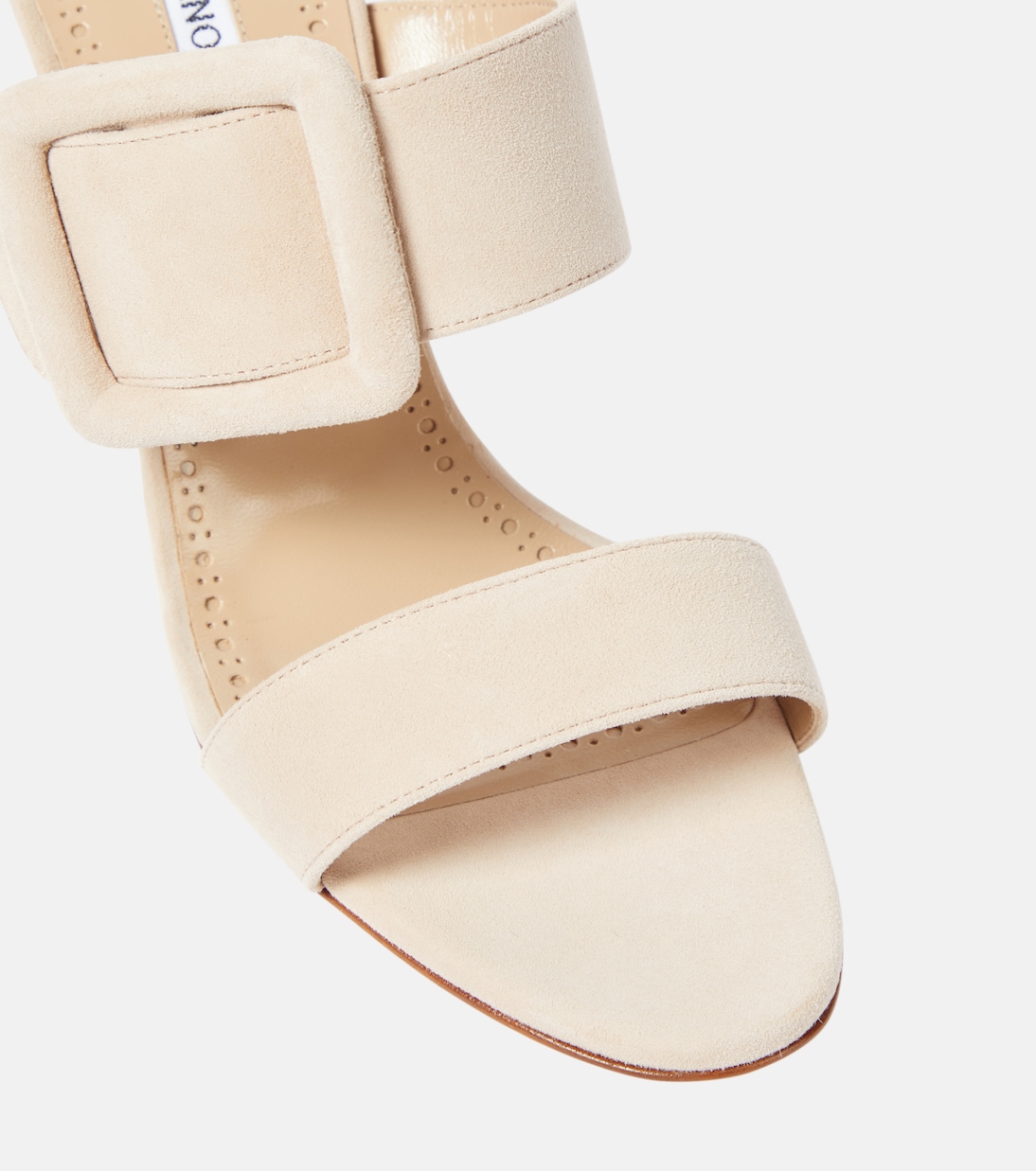 Gable suede sandals | Manolo Blahnik