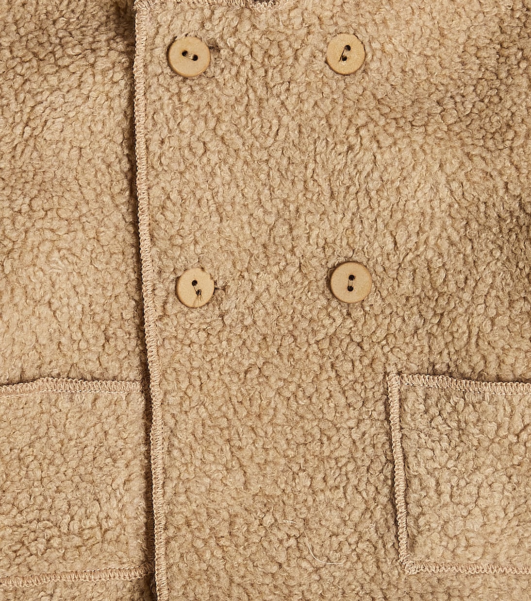 Baby fleece coat | Il Gufo